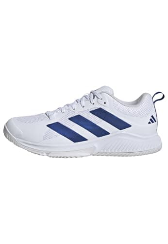 adidas Men's Court Bounce 2.0 Shoes, FTWR White/Team Royal Blue/FTWR White, 9 UK