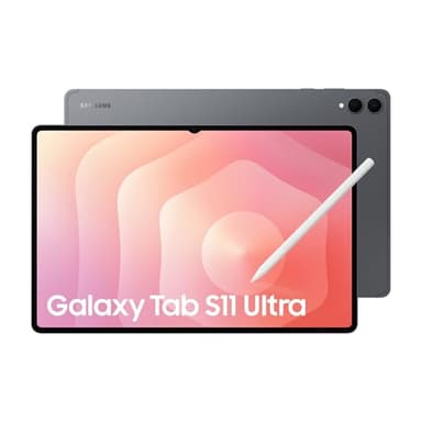 Samsung Galaxy Tab S11 Ultra, AI Tablet, Wi-Fi, Light Design, Multi-Modal AI Tools, DeX Connect, 256GB Storage, 12GB Memory, Long Battery Life, Grey, 3 Year Samsung Extended Warranty (UK Version)