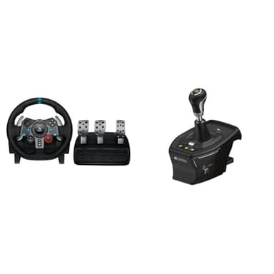 Logitech G29 Driving Force & Turtle Beach VelocityOne Multi-Shift Universal Gear
