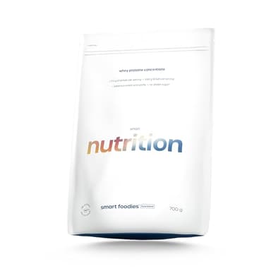 Smartfoodies Serious Gainz Unflavoured Whey Protein Powder 700g High Protein Shake for Muscle Growth and Weight Loss Support Low Sugar WPC Concentrate