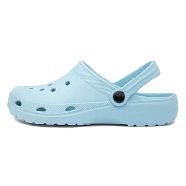 shoezone - Summer Womens Light Blue EVA Clog - Size 4 UK - Blue