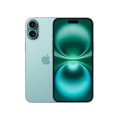 Apple iPhone 16, 128GB, Teal (Renewed)