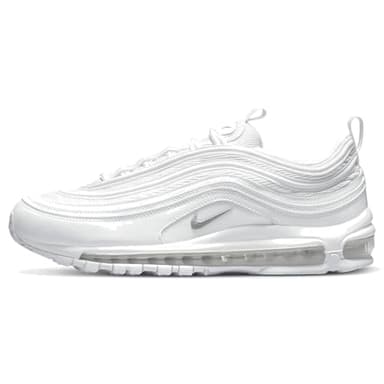 NIKE Air Max 97 Men's Trainers Sneakers Shoes 921826 (White/Black/Wolf Grey 101) UK12 (EU47.5)