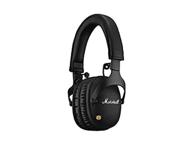 Marshall Monitor II Wireless Bluetooth Headset with Hybrid Active Noise Reduction, Over-Ear Headset, 30 Hours – Black