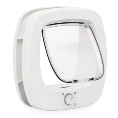 PetSafe Big Cat Flap - Interior and Exterior Pet Door suitable for Cats, Small Dogs and Multi-Pet Households – Push-&-Turn 4-Way Lock gives Extra Security – Soft Close Flap for Added Safety