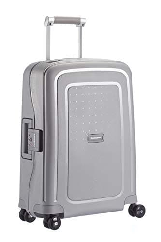 Samsonite S'Cure - Spinner S, Hand Luggage, 55 cm, 34 L, Silver (Silver)