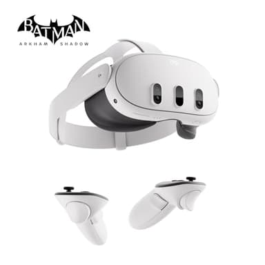 Meta Quest 3,512GB - Most Powerful Quest - The Ultimate Mixed Reality Experience - Batman: Arkham Shadow and 3-Month Meta Quest+ Trial Included