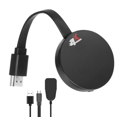 Chromecast 4K Device for TV, Wireless HDMI Display Adapter, 5G Miracast Dongle Wireless HDMI Display Adapter, WIFI Display Dongle Compatible with Android, IOS, Windows, Mac, Airplay, DLNA, Projector