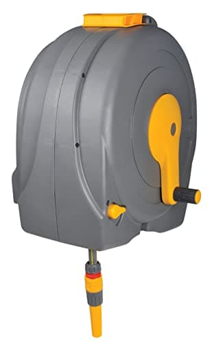 Hozelock Wall Mounted Fast Reel with 40m hose