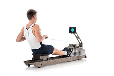 WaterRower Driftwood Rowing Machine - The Original Water Resistance Rower