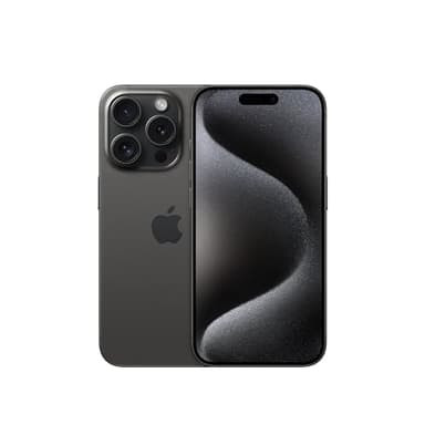 Apple iPhone 15 Pro (256 GB) - Black Titanium (Renewed)