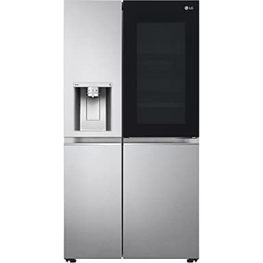 LG American Fridge Freezer, Stainless Steel (GSXV91BSAE)