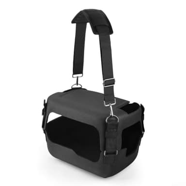 For Jackery Explorer 1000 And 1000 V2 EVA Travel Case With Adjustable Shoulder Strap And Secure Zipper For Safe Transport