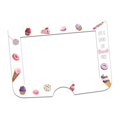 Screen Protector Sticker Compatible with Silvercrest Monsieur Cuisine Smart SKMS 1200 A1 F6 Sticker Accessories Kitchen Appliance Waterproof R200 (New Model A1, 23 Life is Short/Dessert)