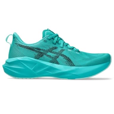 ASICS Men's NOVABLAST 5 Running Shoes, Wave Teal/Black, 10.5 UK