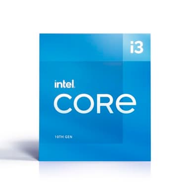 Intel® Core™ i3-10100 Desktop Processor 4 Cores up to 4.3 GHz LGA1200 (Intel® 400 Series chipset) 65W