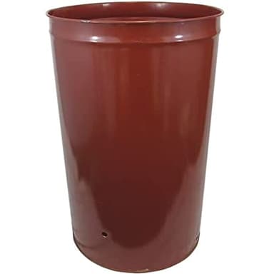 Large Steel Incinerator Bin 210 Litre Steel Drum Burner Barrel 210L Heavy Duty Burn Garden Rubbish Waste Fire Pit Burning Bin Wood burner Bin