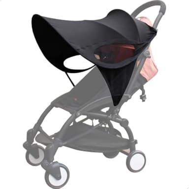 Pushchair Pram Sunshade, Stroller Canopy Cover Compatible with Babyzen YOYO2 YOYO Series, Protect from Wind, UV and Rain