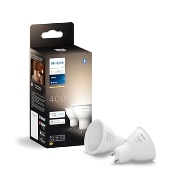 Philips Hue GU10 – Smart Spotlight – (2-Pack) White
