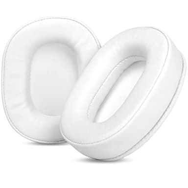 YunYiYi Replacement Earpads Foam Compatible with House of Marley Positive Vibration XL ANC Wireless Headphones Parts Ear Cushions (White)