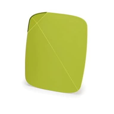 Joseph Joseph Duo Folding Kitchen Chopping Board | Simply Chop, Fold & Tilt into Your Pot/Pan/Bin Without Mess | Green