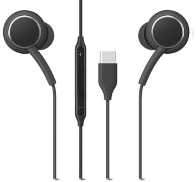 KP TECHNOLOGY In-Ear Earphones for Google Pixel 9a / 9/9 Pro-XL-Fold / 8A / 8/7/ 6 (Pro) / 7a / Pixel Fold / 6A / 5 5A / 4A/3A XL (BLACK)