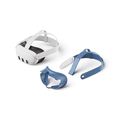 Meta Quest 3 512GB + Colored Facial Interface & Strap (Blue)