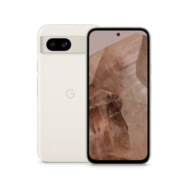 Google Pixel 8a – Unlocked Android smartphone with advanced Pixel Camera, 24-hour battery and powerful security – Porcelain, 128GB (Renewed)