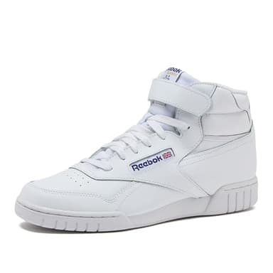 Reebok Boys’ Ex-O-Fit HI Low-Top Sneakers, White (Int-White), 4 UK