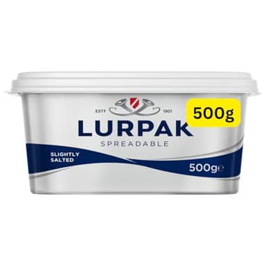 Spreadable Slightly Salted Lurpaks (500g)
