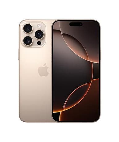 Apple iPhone 16 Pro, 256GB, Desert Titanium (Renewed)