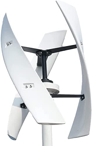 9000W Vertical Magnetic Levitation Wind Turbine with Waterproof Charging Controller - 3-Blade Home & Camping Wind Turbine (24V)