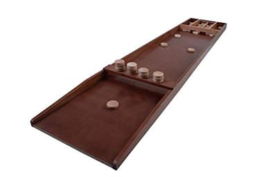Longfield Games shuffleboard game with 30 discs 200 x 41 cm