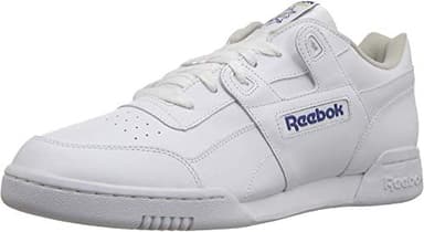 Reebok Men's Club C 85 Sneaker, White Royal Blue, 4 UK