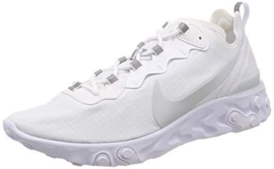 Nike Nike React Element 55 Se Su19, Men's Track & Field Shoes, White (White/Pure Platinum 000), 10 UK (45 EU)