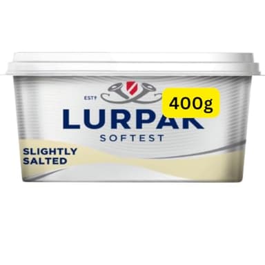 Softest Spreadable Butter Lurpaks 400g (1x400g)