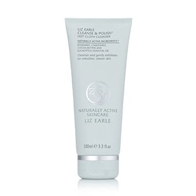 Liz Earle Cleanse and Polish 100ml tube with 2 Muslin Cloths