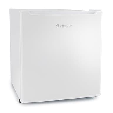 Subcold Eco35F Mini Freezer | 4-Star Table Top Unit | Small Energy-Efficient Appliance with Adjustable Thermostat & Reversible Door | Customisable Storage Removable Shelf (White)