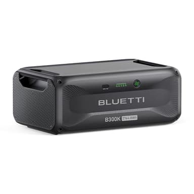 BLUETTI Expansion Battery B300K, 2764.8Wh LiFePO4 Pack for Power Station AC200L AC300 AC500, Extra Battery for Home, Emergency, Road Trip