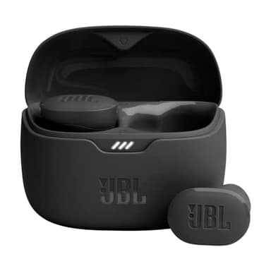 JBL Tune Buds, Wireless ANC Bluetooth Headphones, 10mm Drivers, 48 Hours Playback, IP54 Water and Dust Resistant - Black