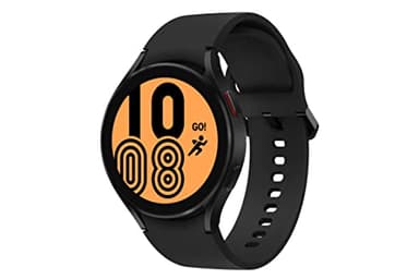 Samsung Galaxy Watch4 Smart Watch, Health Monitoring, Fitness Tracker, Long Lasting Battery, Bluetooth, 44mm, Black (UK Version) (Renewed)
