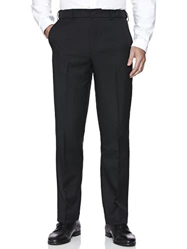 Farah Men’s Flexi Waist Trousers (48W/31L) Black