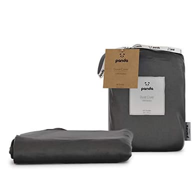 Panda London 100% Bamboo Duvet Cover - Hypoallergenic, Eco-Friendly, Silky Soft, Breathable, 30-Night Trial