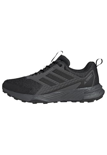 adidas Men's Terrex Tracefinder 2 Trail Running Shoes, Core Black/Core Black/Grey Six, 9.5 UK