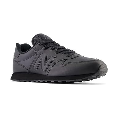 New Balance 520v8 Bungee Lace Sneaker, Black, 5 UK