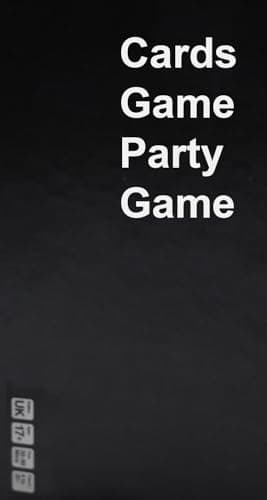 UK Edition Cards Game Party Game with 600 Cards for Hilarious Fun with Friends & Family
