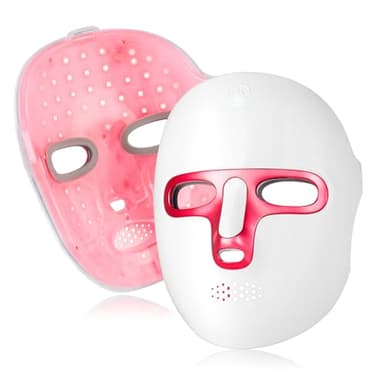 foreverLily Red Light Therapy LED Face Mask, Photon Light Therapy Facial Mask Face for Skin Care Anti-aging Spot Beauty Device