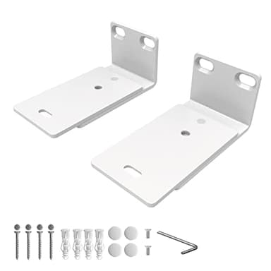 Sound bass Soundbar Smart 300 500 550 600 700 900 Ultra, TV Speaker Adjustable Wall Mount Kit, White, for Bose 300/500/550/600/700/900/Ultra/Smart Sound Bar Mounting Under TV Bracket, UK Design