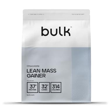 Bulk Lean Mass Gainer, Protein Shake, Chocolate, 2.5 kg, Packaging May Vary