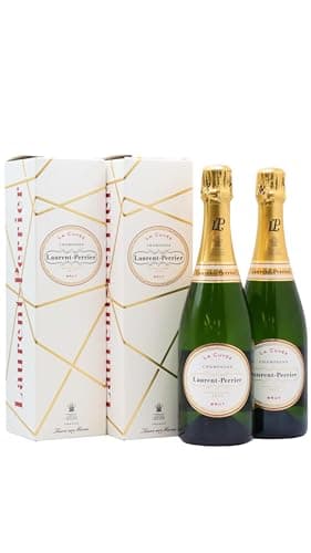 Laurent Perrier - La Cuvee NV Brut Champagne (2 x 75cl)